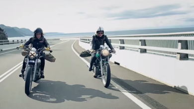 mulheres de moto
