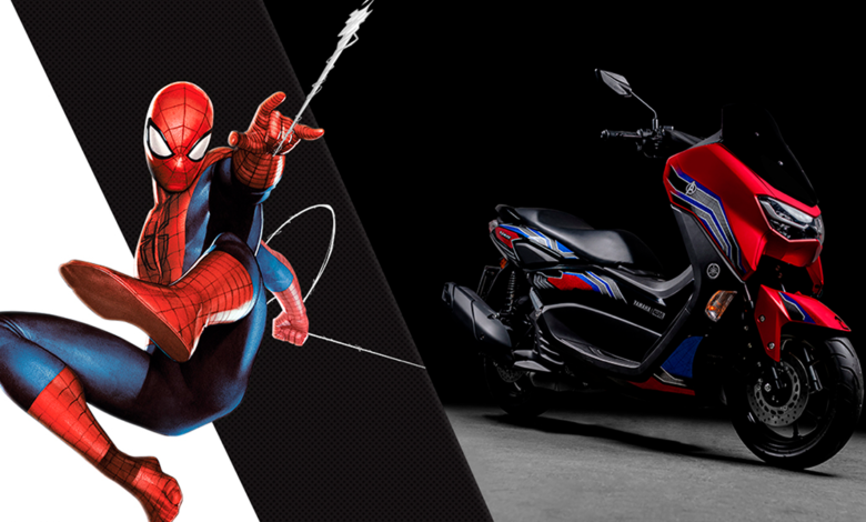 Yamaha NMax Homem-Aranha