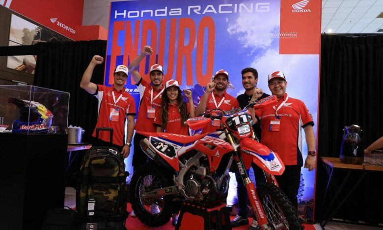 Honda Racing enduro