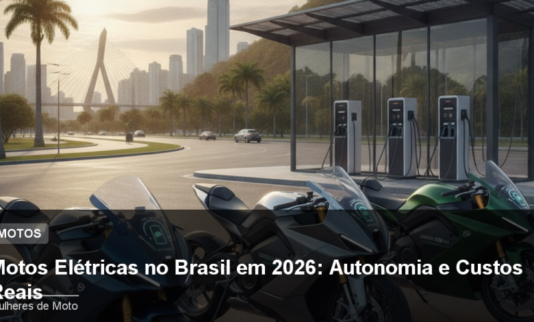 Motos Elétricas no Brasil em 2026: Autonomia e Custos Reais