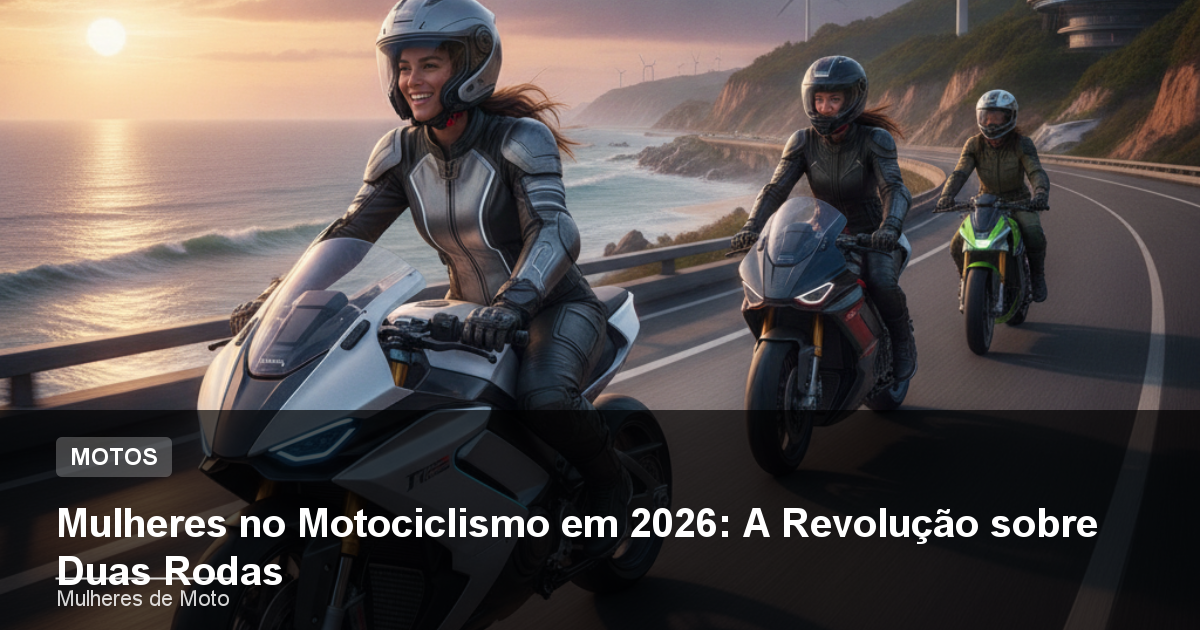 Mulheres no Motociclismo em 2026: A Revolução sobre Duas Rodas