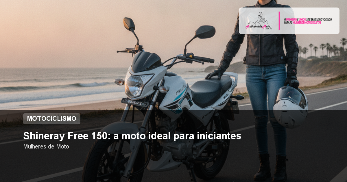 Shineray Free 150: a moto ideal para iniciantes
