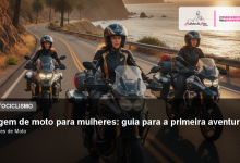 Viagem de moto para mulheres: guia para a primeira aventura