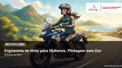 Ergonomia de Moto para Mulheres: Pilotagem sem Dor