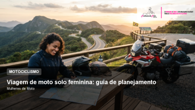 Viagem de moto solo feminina: guia de planejamento