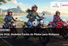 Motos 2024: Modelos Fáceis de Pilotar para Mulheres