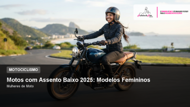 Motos com Assento Baixo 2025: Modelos Femininos