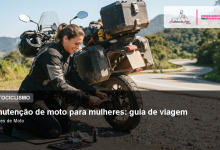 Manutenção de moto para mulheres: guia de viagem