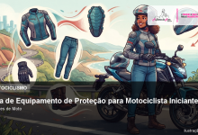 Guia de Equipamento de Proteção para Motociclista Iniciante