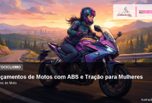 Lançamentos de Motos com ABS e Tração para Mulheres