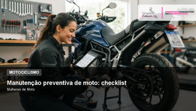 Manutenção preventiva de moto: checklist
