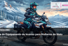 Guia de Equipamento de Inverno para Mulheres de Moto