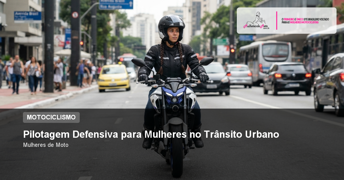 Pilotagem Defensiva para Mulheres no Trânsito Urbano