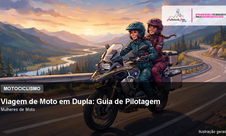 Viagem de Moto em Dupla: Guia de Pilotagem